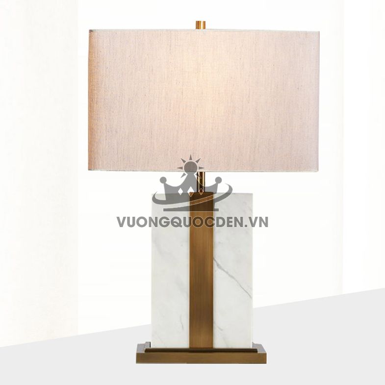 Đèn bàn trang trí đá hoa nhập khẩu KH7021TO-1